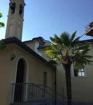 Risanamento copertura e rivestimento edificio sacro - immagine gallery 7